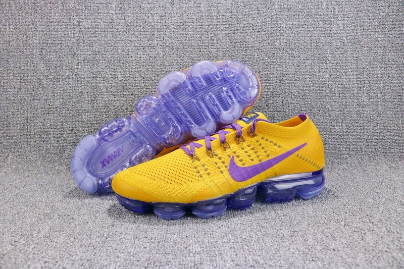 purple and yellow vapormax