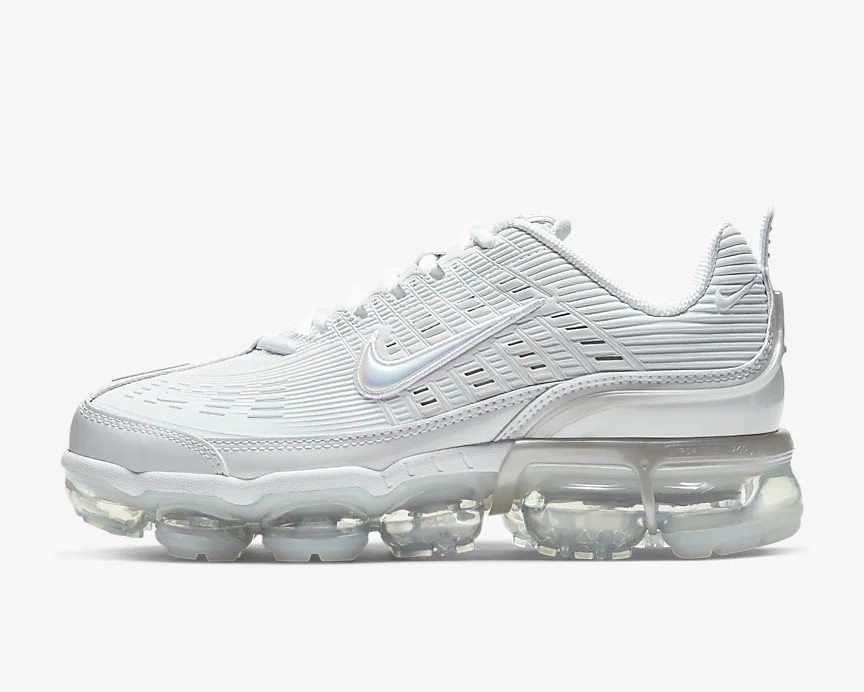 Nike Wmns Air VaporMax 360 Triple White Black CK9670-100 - Febbuy