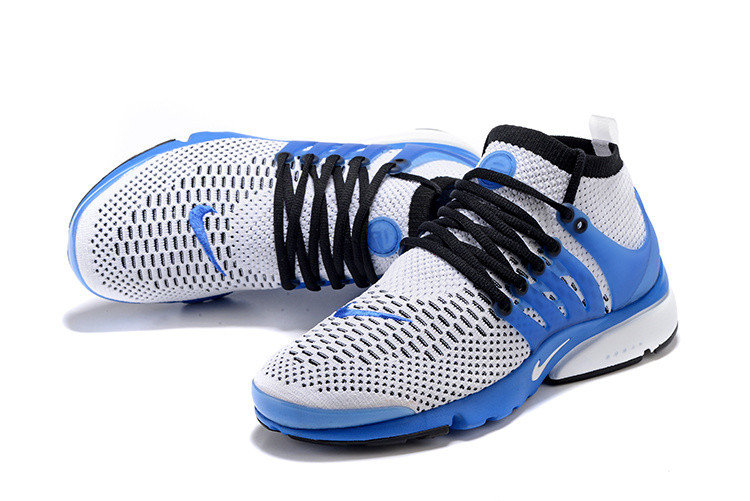 Nike Air Presto Flyknit Ultra Men Shoes Atlantic Blue White Run New 835570-401 Nike Air Presto Flyknit Ultra Men Shoes Atlantic Blue White Run New 835570-401