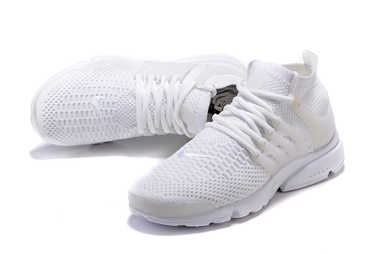 Nike Air Presto Flyknit Ultra Triple White Men Women Shoes Limited Edition 835570-100 Nike Air Presto Flyknit Ultra Triple White Men Women Shoes Limited Edition 835570-100