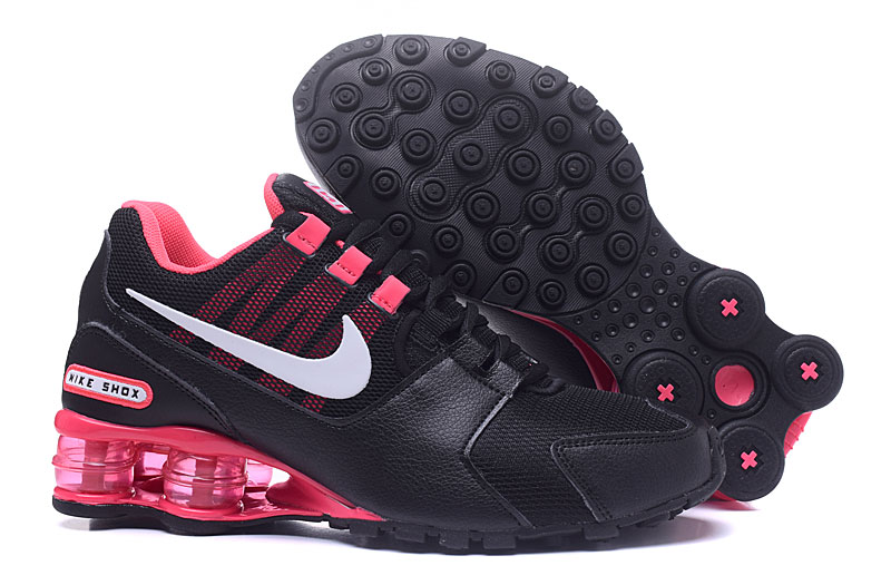 Nike Air Shox Avenue 802 Black Pink White Women Shoes - Febbuy