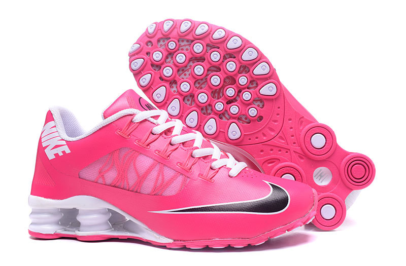 pink womens nike shox