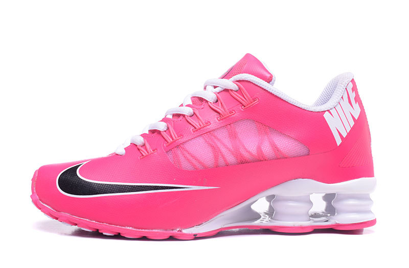 nike shox black and pink