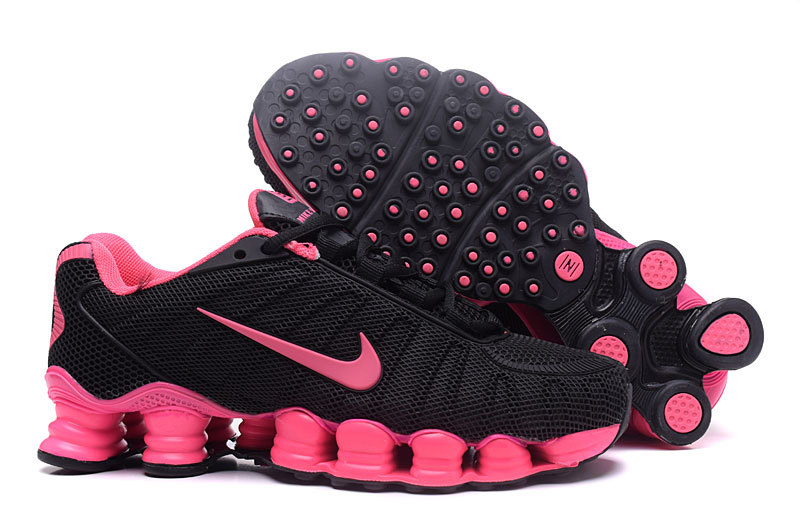 nike air womens pink and black