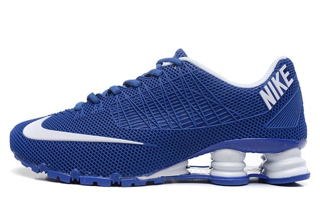nike shox blue