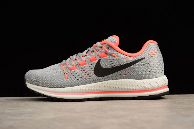 nike zoom grey orange