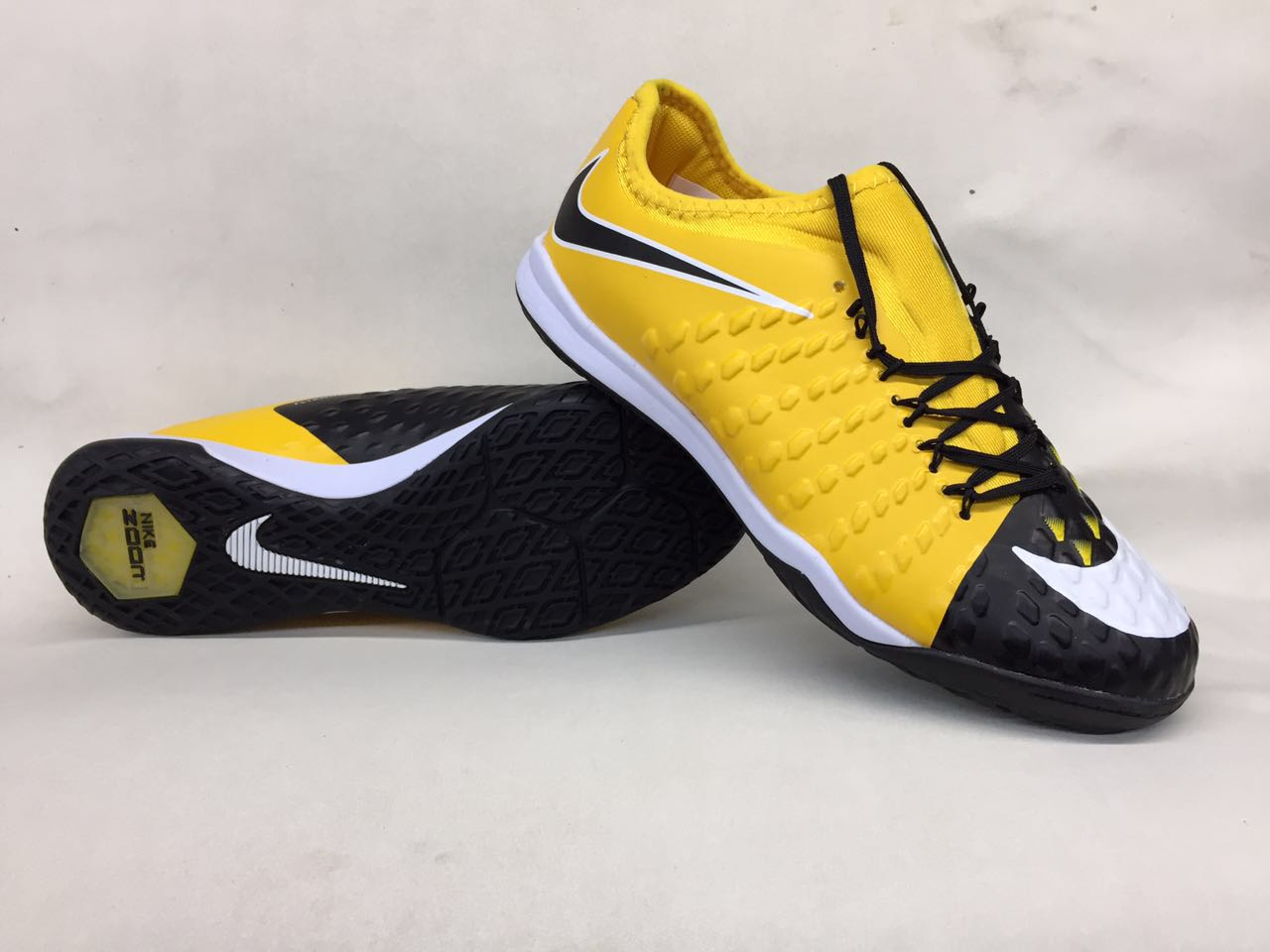 Nike Hypervenom Phantom III DF TF MD Yellow Black White - Febbuy