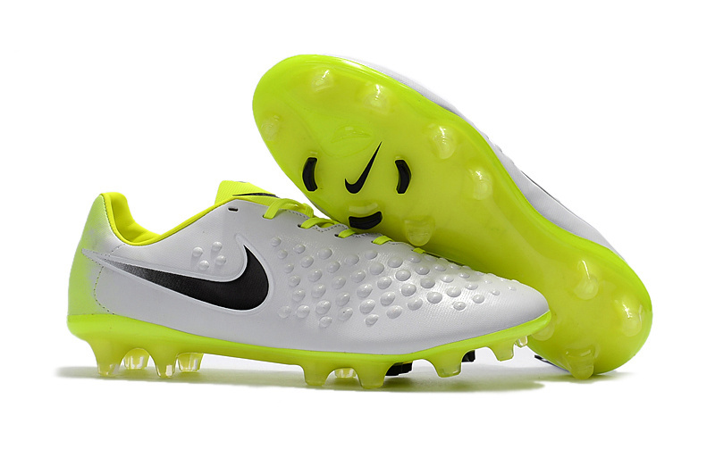 Nike Magista Orden II FG LOW help White fluorescent green ...