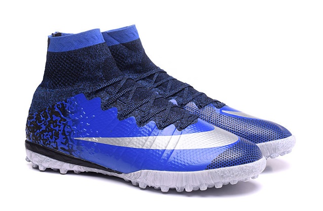 Nike Mercurial Superfly CR7 TF Outdoor Natural Diamond Socks Men Soccers Shoes 677927-404 - Febbuy