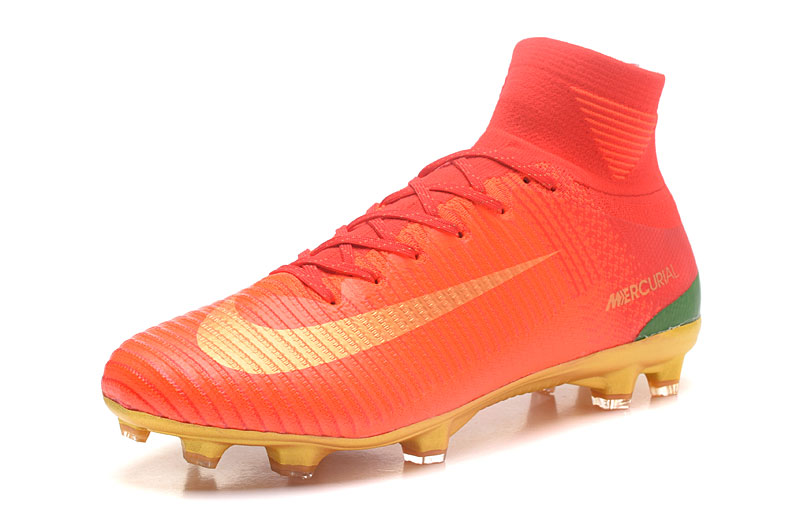 mercurial cr7 orange