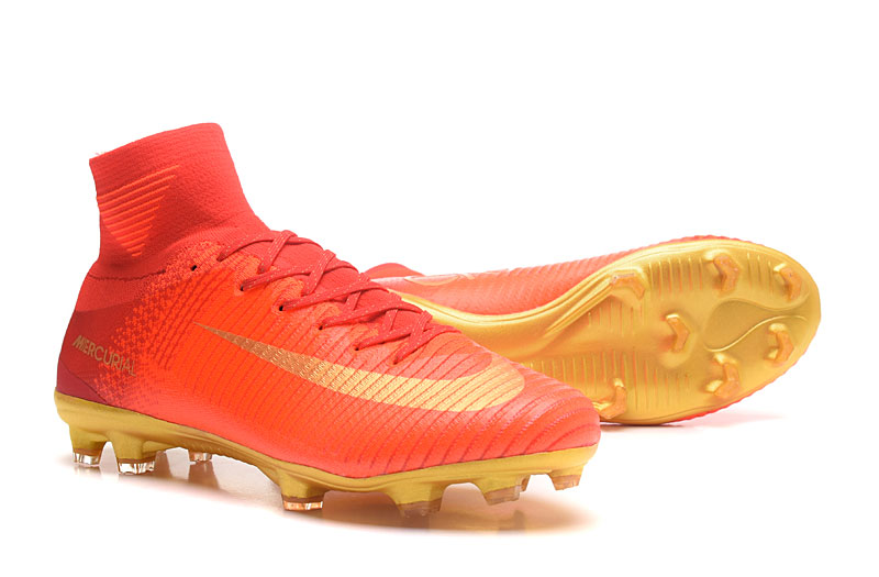 mercurial cr7 orange