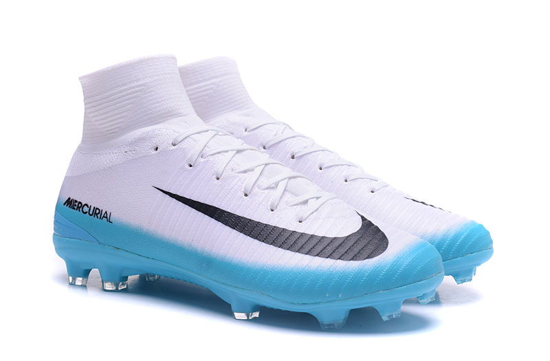 sky blue and white nikes