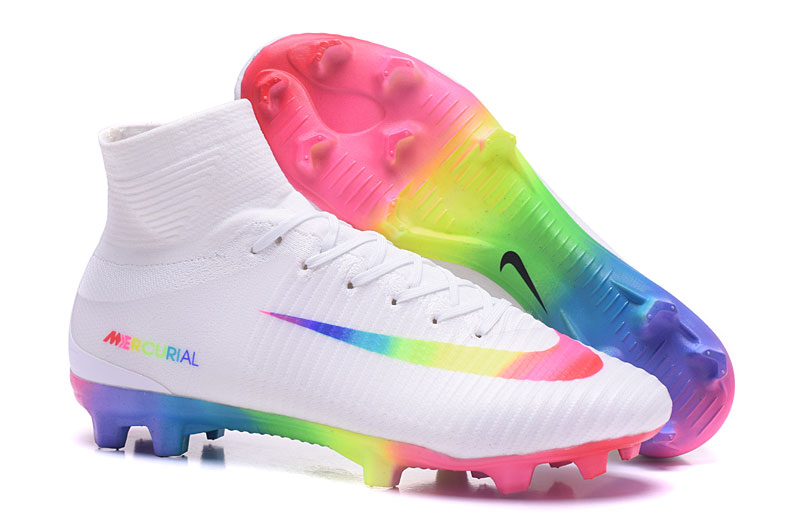 rainbow cleats soccer