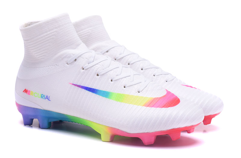 white rainbow mercurial