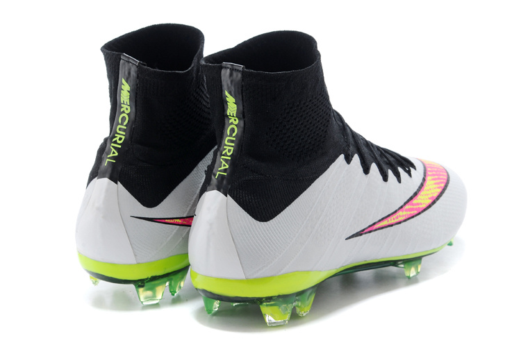 Nike Mercurial Superfly FG ACC Soccer Cleats White Black ...