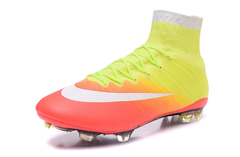 nike mercurial cleats yellow