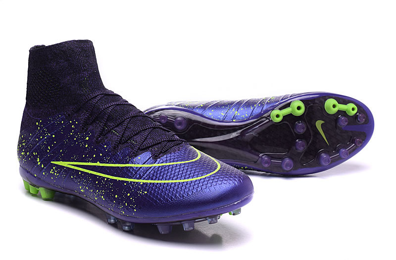 mercurial purple and green