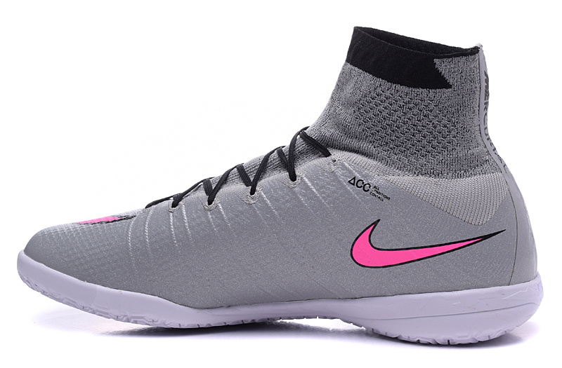 nike mercurial wolf grey and pink