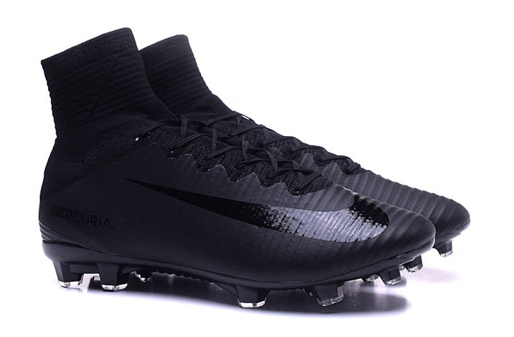 black football shoes nike