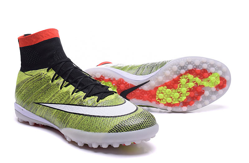 bright color soccer cleats