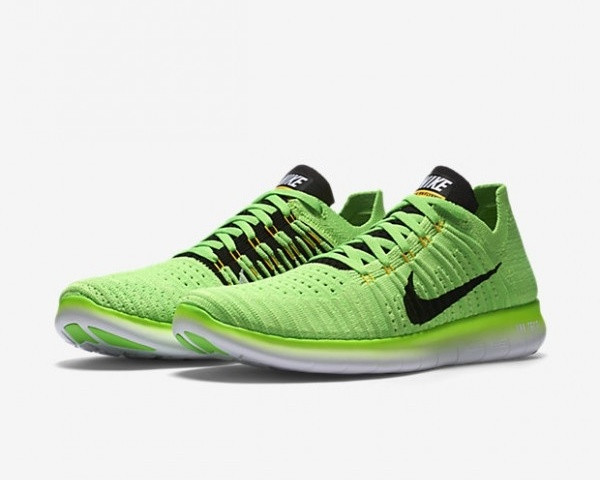 nike free rn flyknit review mens green