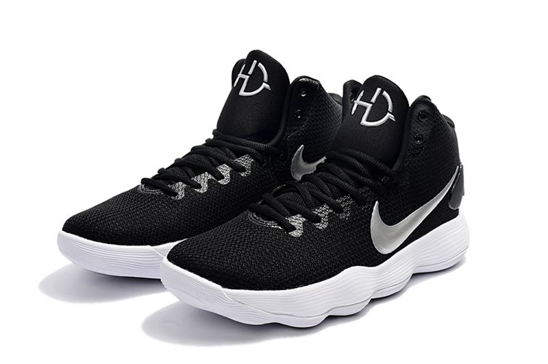black and white basketball shoes