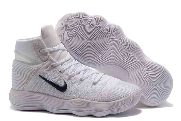 Nike Hyperdunk 2017 Men Basketball Shoes All White Black New - Febbuy