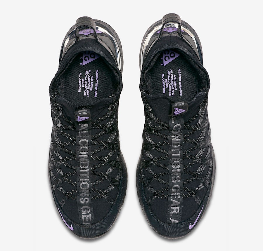 nike terra gobe black