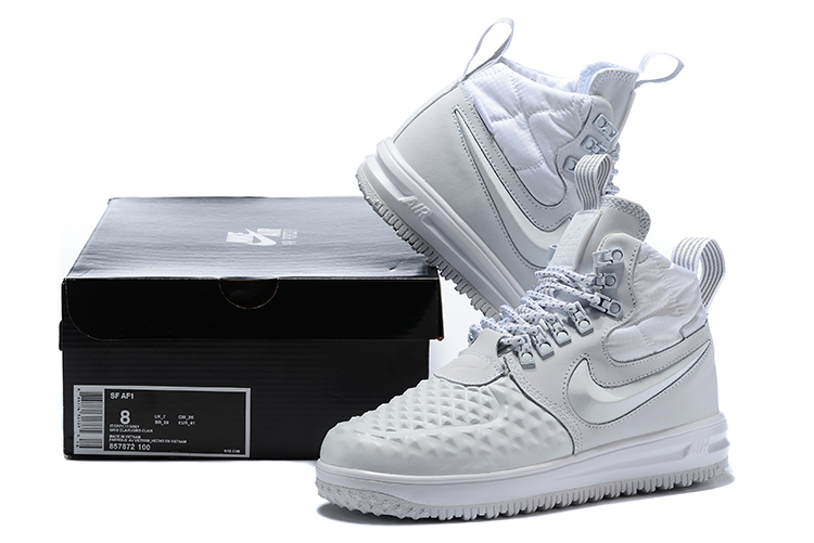 Nike Lunar Force 1 Duckboot '17 Premium White/White - AA1123-100