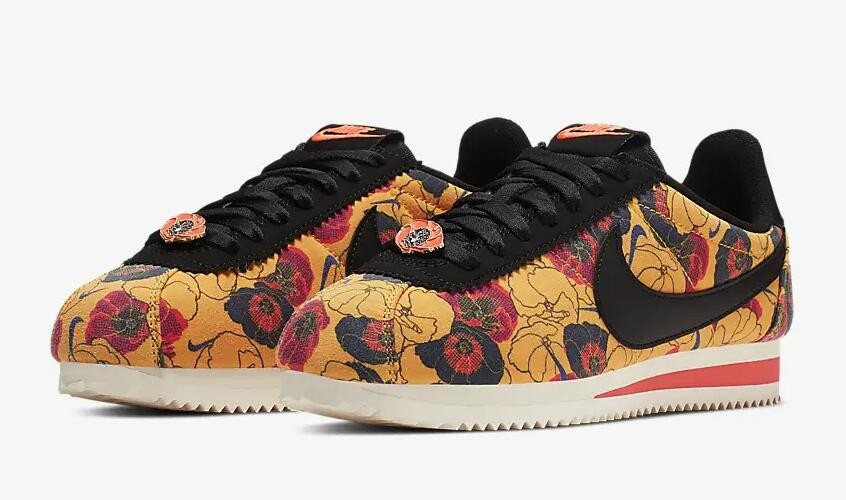 nike cortez mens floral
