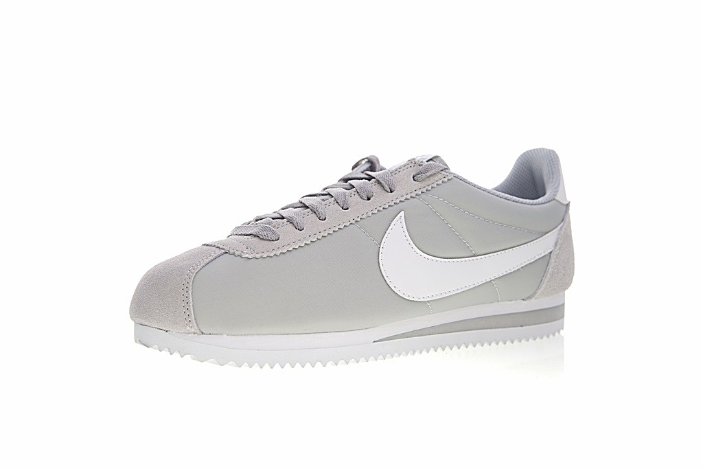 nike grey cortez trainers