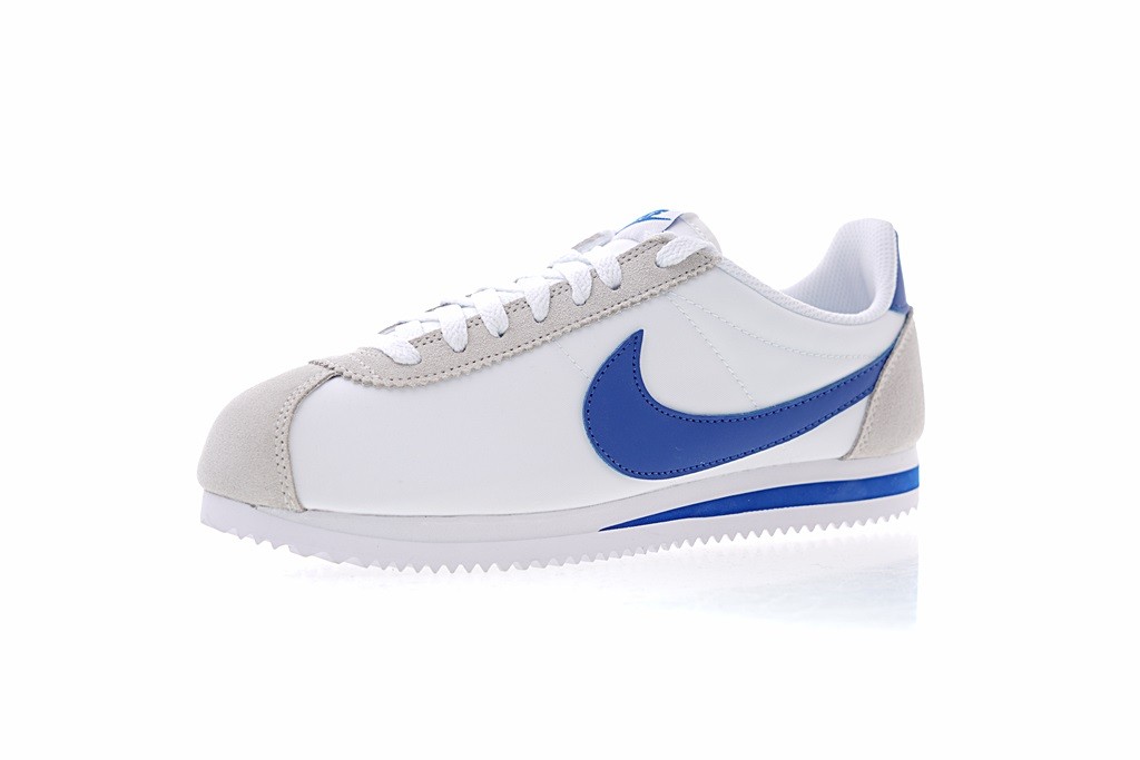 cortez white and blue