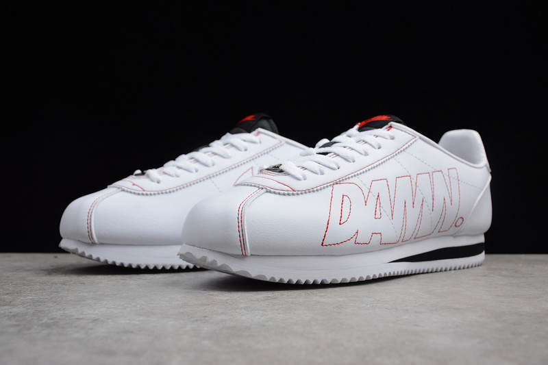 Nike Cortez Kenny 1 DAMN White Shoes AV8255106 Febbuy Nike Cortez Kenny 1 DAMN White Shoes AV8255106 Febbuy