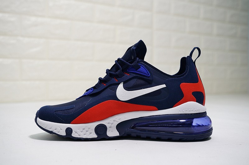 navy blue nike react