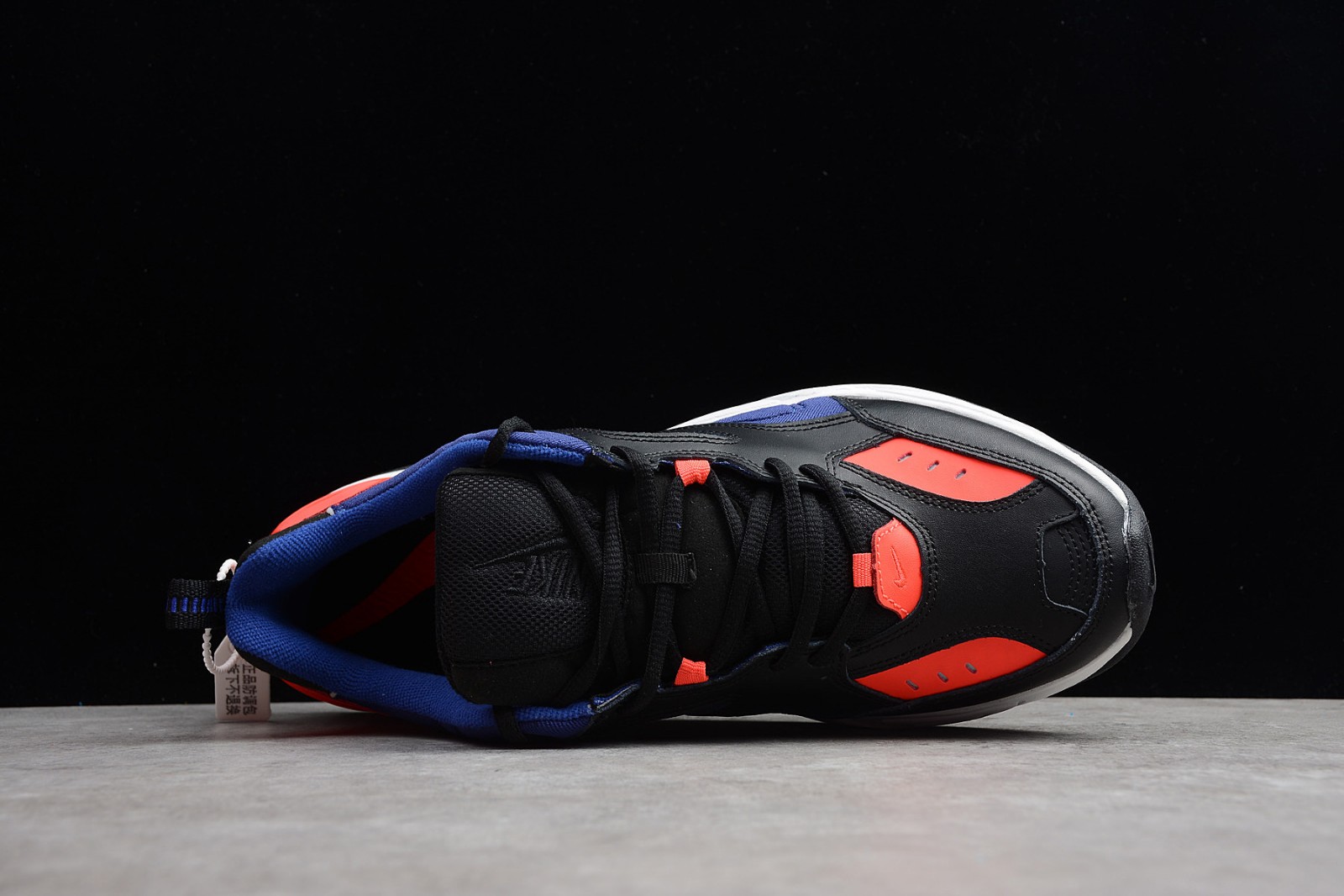 nike m2k tekno white red blue