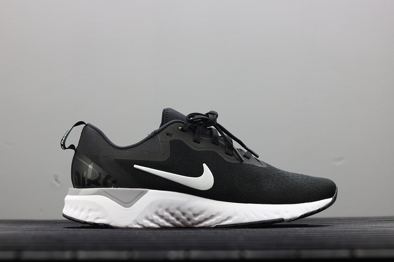 nike react running shoes black