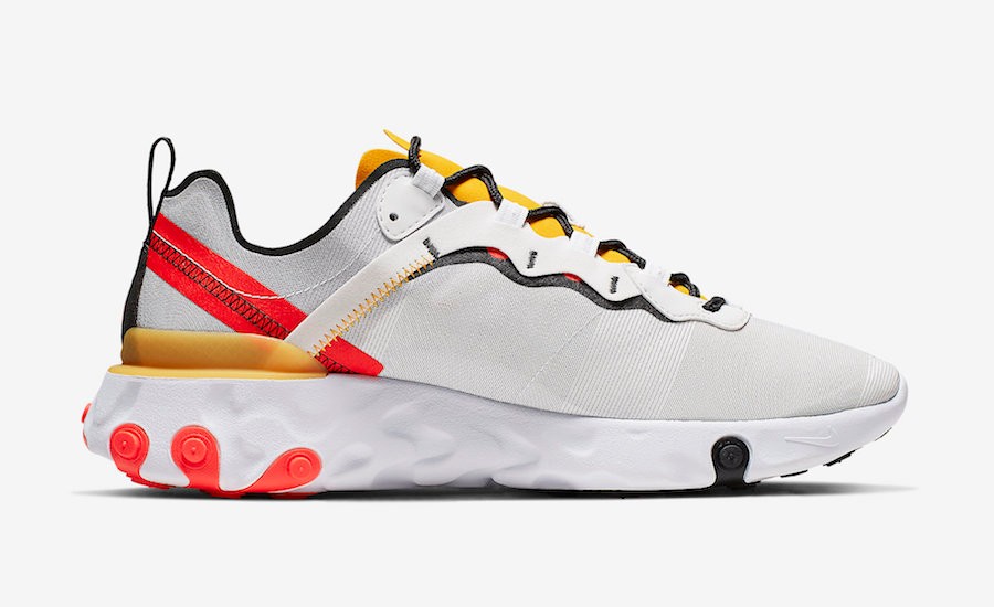 nike react element white red