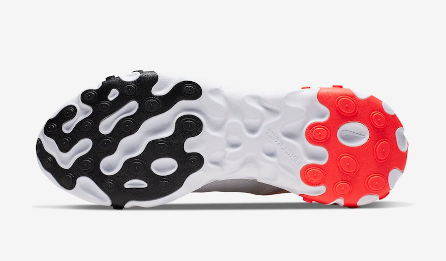 nike react element white red