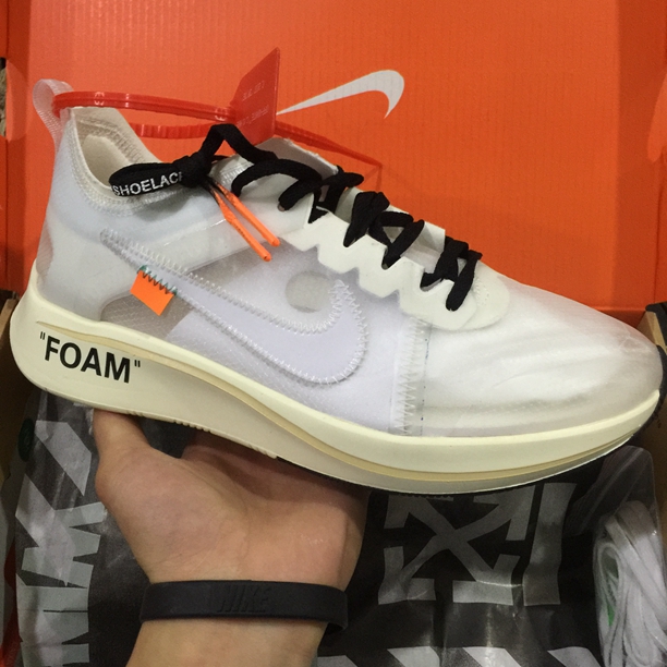 Off White X Nike ZOOM-VAPORFLY White - Febbuy