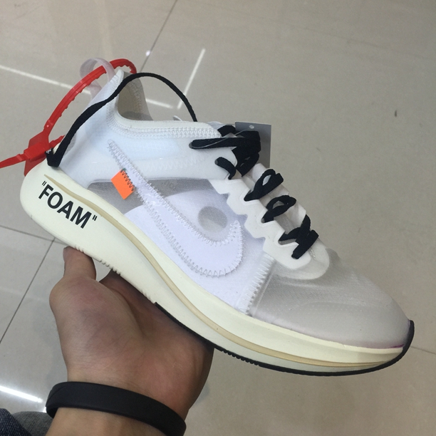 Off White X Nike ZOOM-VAPORFLY White - Febbuy