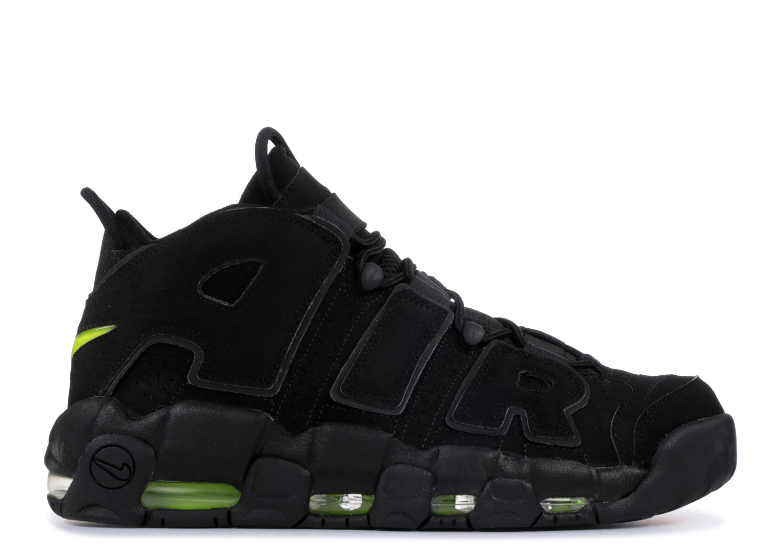 nike uptempo volt on feet