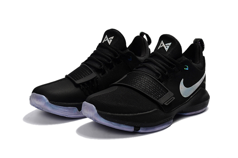 paul george basketball shoes black