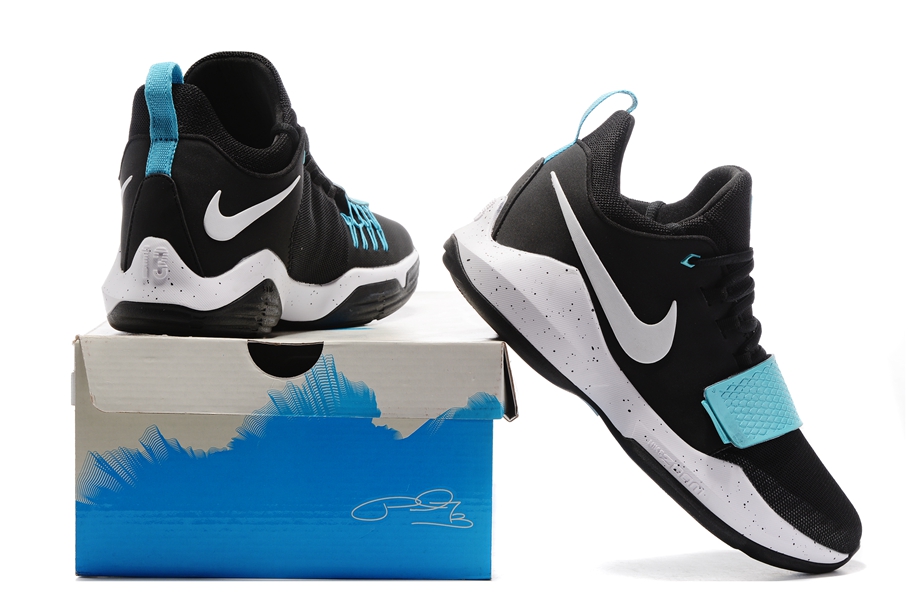 paul george basketball shoes black