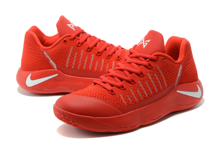 red nike basketball sneakers