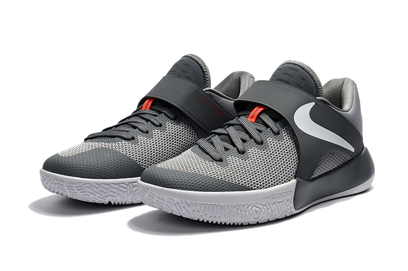 Nike Zoom Live EP 2017 Grey White Men Basketball Shoes 852420010 Febbuy