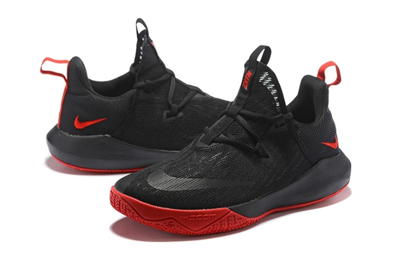 nike zoom red and black