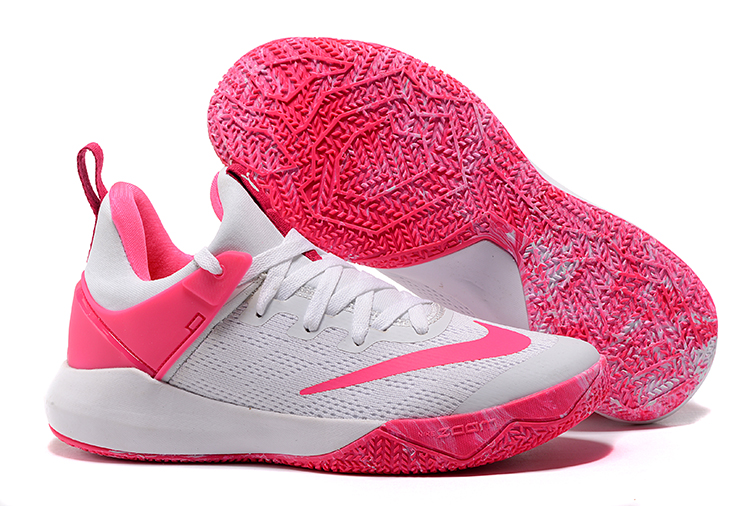 pink nike basketball shoes