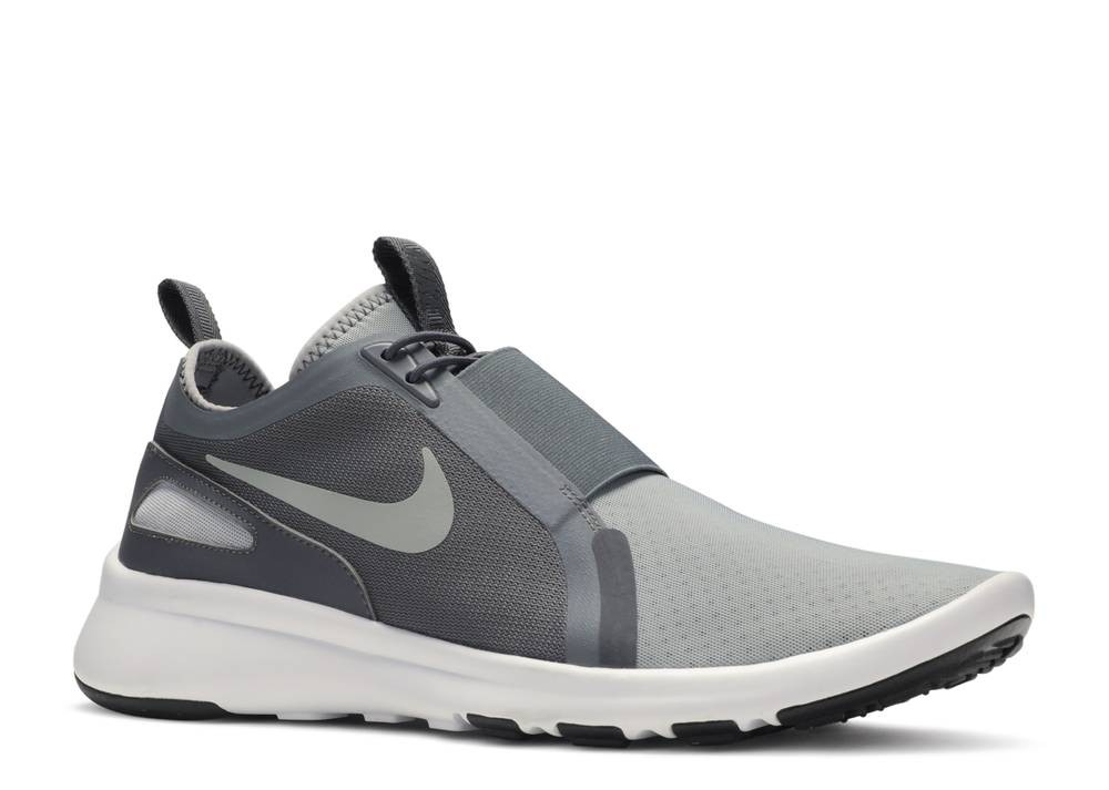 Nike Air Current Slip On Grey Metallic Dark Black Wolf Silver 874160-001 - Febbuy