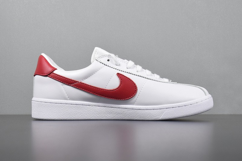 Nike Bruin QS White Red Classic Shoes 826670-160 - Febbuy