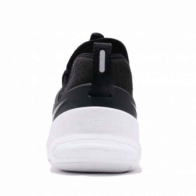 nike free metcon black white